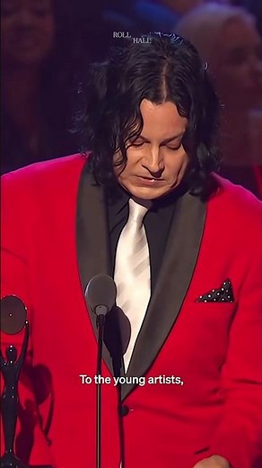 Jack White's Rock Hall Induction Speech: Tribute to Detroit and Meg White