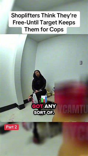 Shoplifters Think They're Free-Until Target Keeps Them for Cops #cops #police #realstory #bodycam #fyp