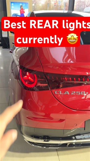 Love the rear LED lights of the #mercedes #benz #newcla #cla #mercedesbenz