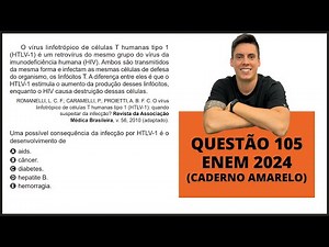 BIOLOGY ENEM 2024! "Human T-cell lymphotropic virus type 1 (HTLV-1)..."