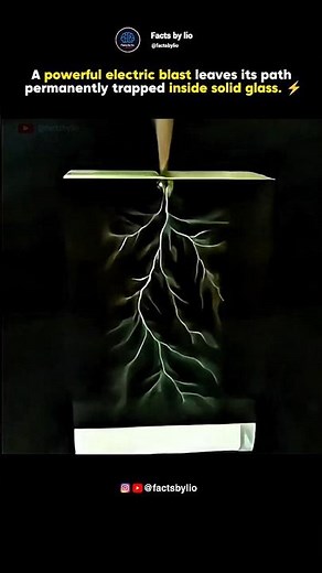 Frozen Lightning Inside Glass – The Stunning Lichtenberg Figure