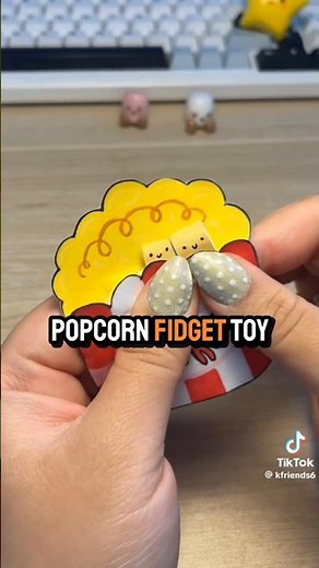 How To Make This Diy Cute Popcorn Toy At Home (So Easy!) #fashion #shorts #diycrafts