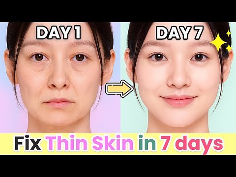 Fix Thin Skin in 7 Days 🌿 Natural Remedy for Firm & Radiant Glow