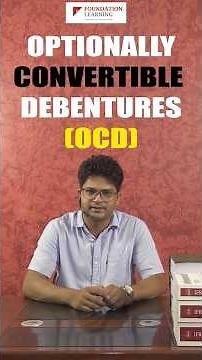 Optionally convertible debentures -Concept, Compound financial instruments by CA Rohit Singhal
