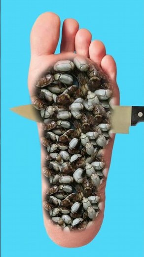 Foot cleaning satisfy asmr #asmr