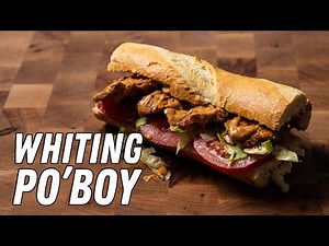 Fried Whiting Po' Boy