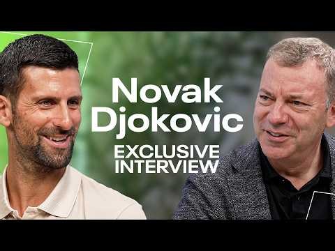 Novak Djokovic Goes ONE-ON-ONE with Jon Wertheim for Tennis Channel 🎾