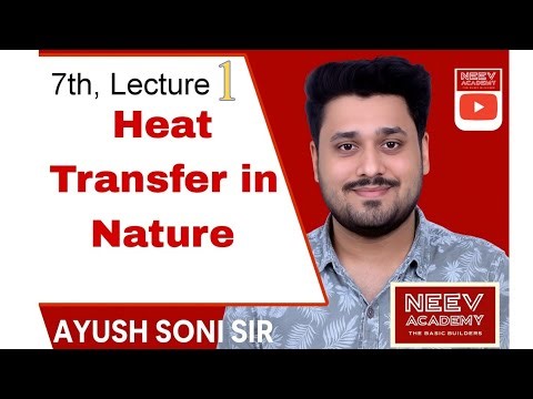 Heat Transfer in Nature Class 7th Lecture 1
