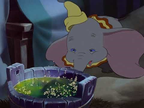 Dumbo 1941 Dumbo hiccups HD
