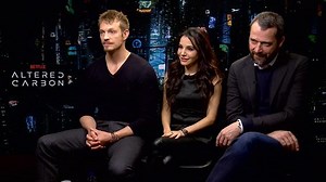 "Altered Carbon" Stars Reveal Acting Firsts on Sci-Fi Show