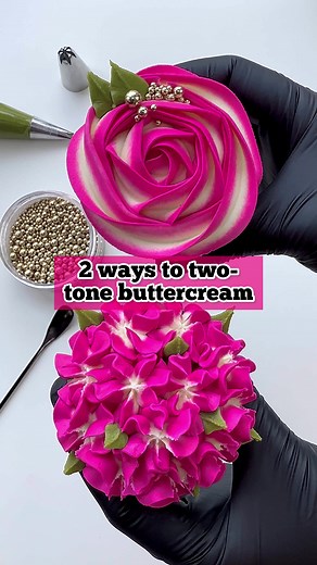 How to Two-Tone Buttercream: Easy Tips & Tricks