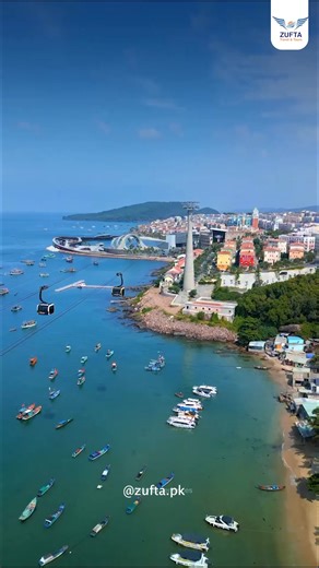 🌴✨ Welcome to Phu Quoc – Vietnam’s Island Paradise! 🌊🐚 From turquoise beaches to lush tropical jungles, Phu Quoc is the ultimate escape for every traveler. Explore the island’s top attractions: 🏖️ Sao Beach – White sand & crystal-clear blue waters 🚡 Hon Thom Cable Car – World’s longest sea-crossing cable car with breathtaking views 🐬 An Thoi Islands – Island hopping, snorkeling & exploring hidden lagoons 🌅 Sunset Town – European-style streets, cafes & magical sunset views 🐠 Snorkeling / 