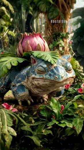 Bulbasaur Evolution in Real Life | Bulbasaur → Ivysaur → Venusaur (AI Cinematic) #shorts #pokemon
