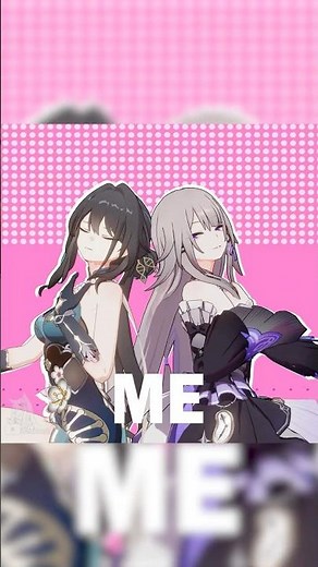 The Herta + Ruan Mei / A Girl Like Me【Honkai Star Rail MMD】#honkaistarrail