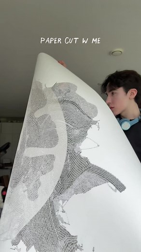 Exploring the Art of Interconnected Paper Cuts