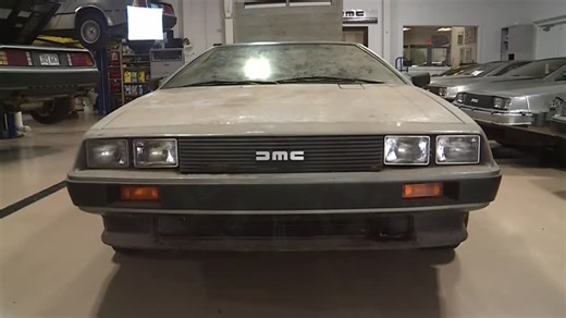 Barely touched 1981 DeLorean discovered in Waukesha County barn starts for the 1st time in decades