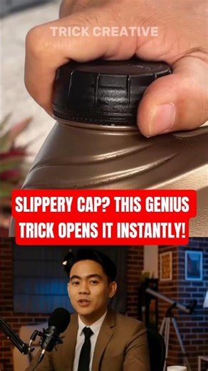 Slippery Cap? This Genius Trick Opens It Instantly! #lifehacks #creative #diy #shorts