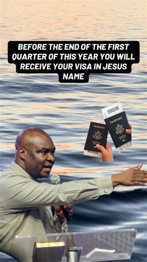 BEFORE THE END OF THE FIRST QUARTER OF THIS YEAR YOU WILL RECEIVE YOUR VISA IN JESUS NAME : : #apostlejoshuaselman #visa #2026 #christaintiktok #God
