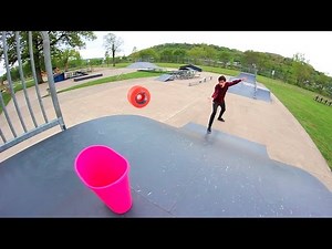 CRAZY SKATEBOARD WHEEL TRICK SHOTS!
