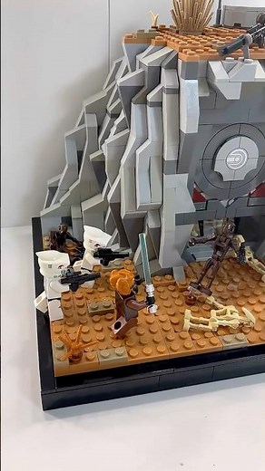 I built a LEGO Star Wars the Clone Wars Battelfield MOC #lego #legostarwars #legostarwarsmoc #shorts