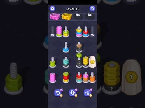 Nut Puzzle game new level unlocked