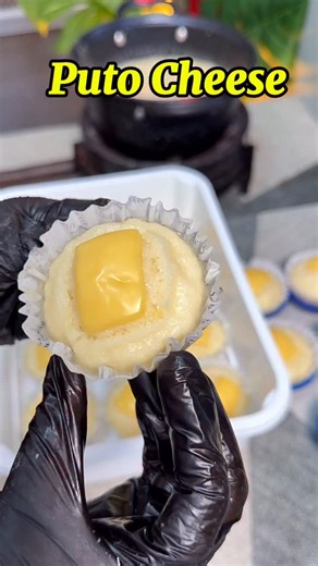 Got Affiliated on Instagram: "Puto Cheese Recipe | Easy Filipino Steamed Cake for Meryenda or business idea Soft, fluffy puto cheese makes an easy Filipino merienda and a practical pangbenta item, and this batch starts, by melting 3 tablespoons of butter, then sifting and straining 1 kilogram of cake flour, or all purpose flour, with 7 tablespoons of baking powder, 500 grams of white sugar, one fourth teaspoon of salt, and 1 cup of powdered milk, so the batter stays smooth. For the wet mix, beat