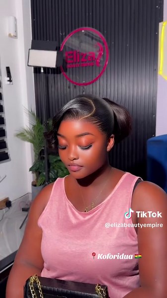 Frontal Wig Installation in Koforidua, Ghana