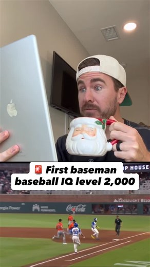 Coach Dex | Baseball Defense & Offense Situations on Instagram: "Every first baseman needs to know this! In this situation there’s a runner on first base and a hard ground ball hit right to the first baseman. It’s important to note that as a baserunner you do not have to go. The first baseman made a heads up play and turned to second noticing the runner didn’t go. But here’s where things can get dicey. If the first baseman does not tag the runner first, he would not get the double play. Smart en
