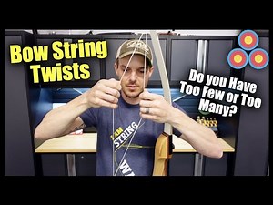 How Many Twists Should be in a Bowstring?