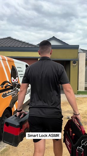 Smart Door Lock Installation ASMR