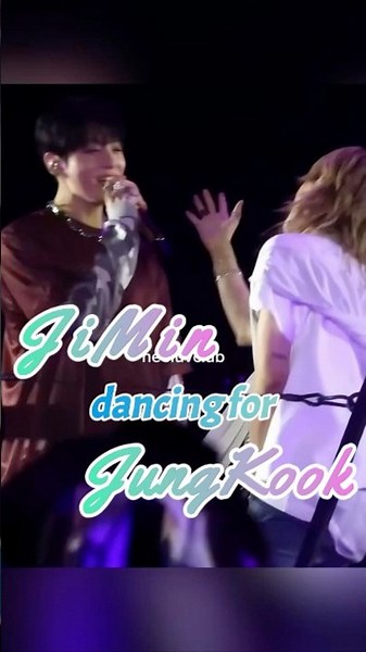Jimin dancing for Jungkook in Come Over #jikook #jimin #jungkook