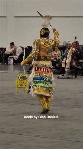 Jingle Dress dancer Angelin Gadwa #highlights #powwow