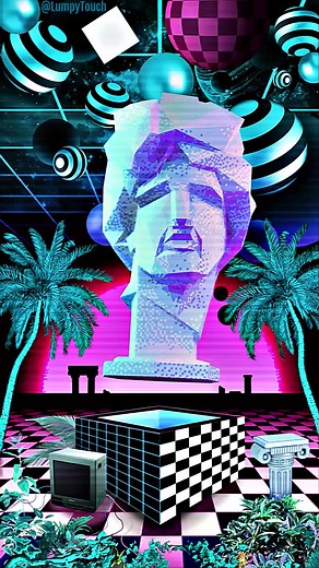 Immaculate Vibes 🎧 #vaporwave #80s #retro #fyp #fypシ #vaporwaveedit #trendformusic #aesthetic #vibe #vibes #foryou #animation