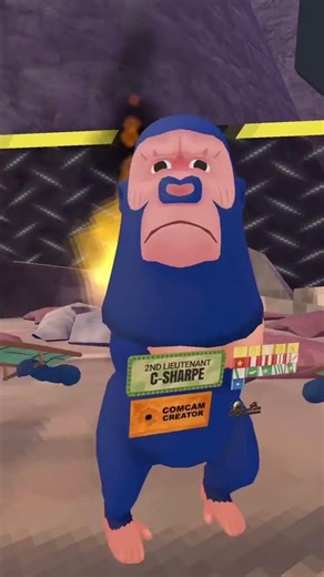 Bird Things VR on Meta Quest. Like if you took a gorilla and a bird and jumbled them up