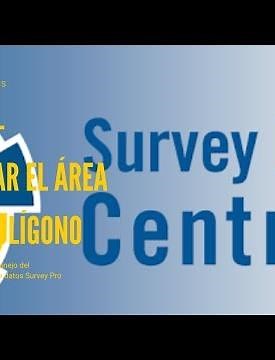 Vídeo 7 - Calcular el área de un polígono en Survey Pro
