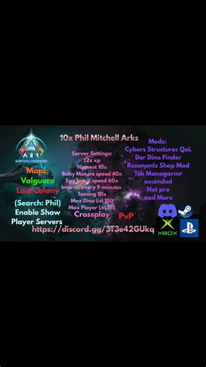 Join our ark server today #gaming #arksurvivalascended #short #shorts