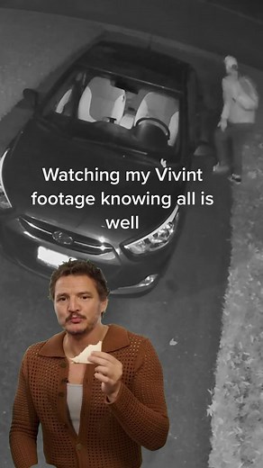 Mmmm, a spicy deter Sandwich. Our Favorite. #caughtonvivint #homesecurity #technology #funny #crime #smarthome #relaxing #meme #busted #caughtoncamera #security