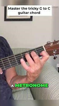 Master the Difficult C Chord on Guitar: Beginner's Guide #shorts
