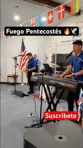 Fuego Pentecostés, de la cabeza a los pies | medley coritos merengue | #alabanzaadoracion
