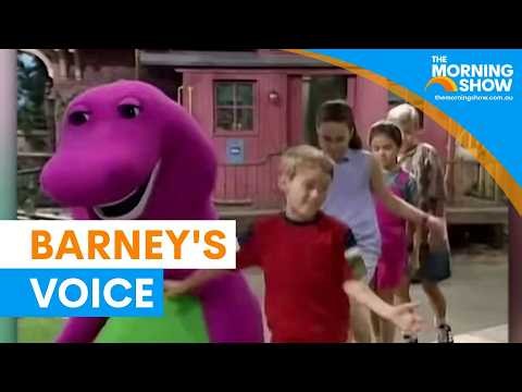 The voice behind Barney the Dinosaur | The Morning Show