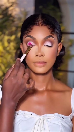 DETAILED EYESHADOW AND BROW TUTORIAL MADE EASY FOR BEGINNERS..2 in 1 updated tutorial #makeup-shorts