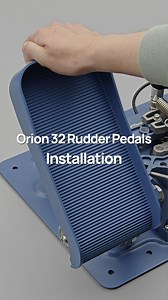 Orion32 Rudder Pedals Installation. #winctrl #rudder #airbus #aviation | Winctrl