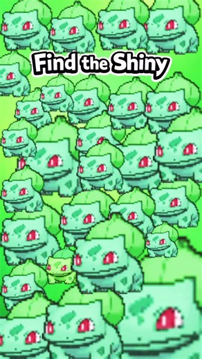Find the Shiny Episode 1: Bulbasaur 💚 #shiny #pokemon #findtheshiny #pokemonshinyhunting #shinyhunts