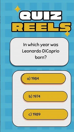 Think you know everything about Leonardo DiCaprio? 🦁 From Titanic to The WWS, test in this quiz! 🎬💡