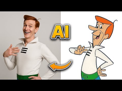 The Jetsons Characters in REAL LIFE (AI Generated Transformation)