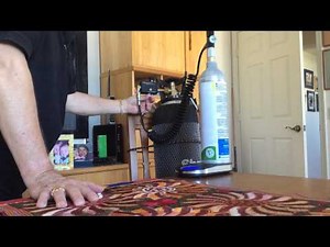 Fill Station Fills SodaStream Cylinder