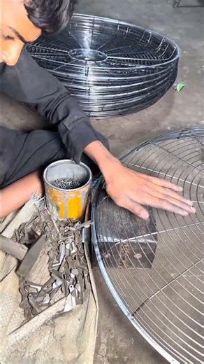 Fan Grill Manufacturing Process 🛠️🌀