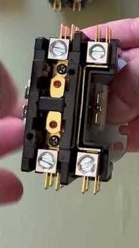 HVAC contactor basics.