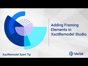 Adding Framing Elements in XactRemodel Studio | XactRemodel Xpert Tip