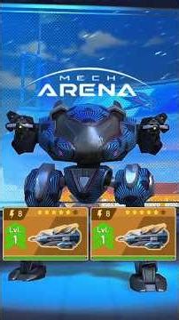 Lancer + BorrowBeam 8❤️‍🔥😱| Mech Arena Gameplay #mecharena #mecharenarobotshowdown #gameplay #shorts